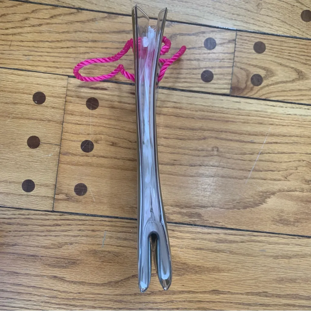 Juicy Couture Gela and Pam PVC Vinyl Clear Tote Gift Bag - Image 3