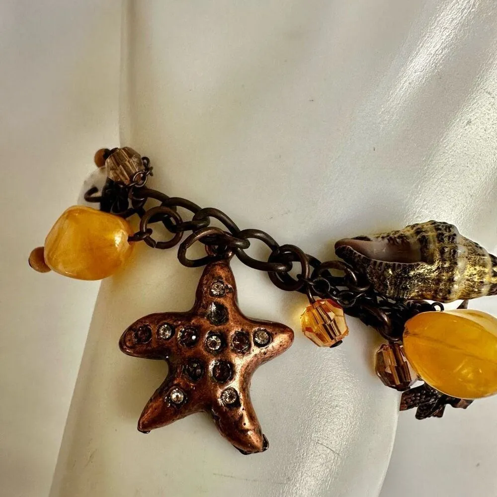 Lollipops seashell charm bracelet - Image 9