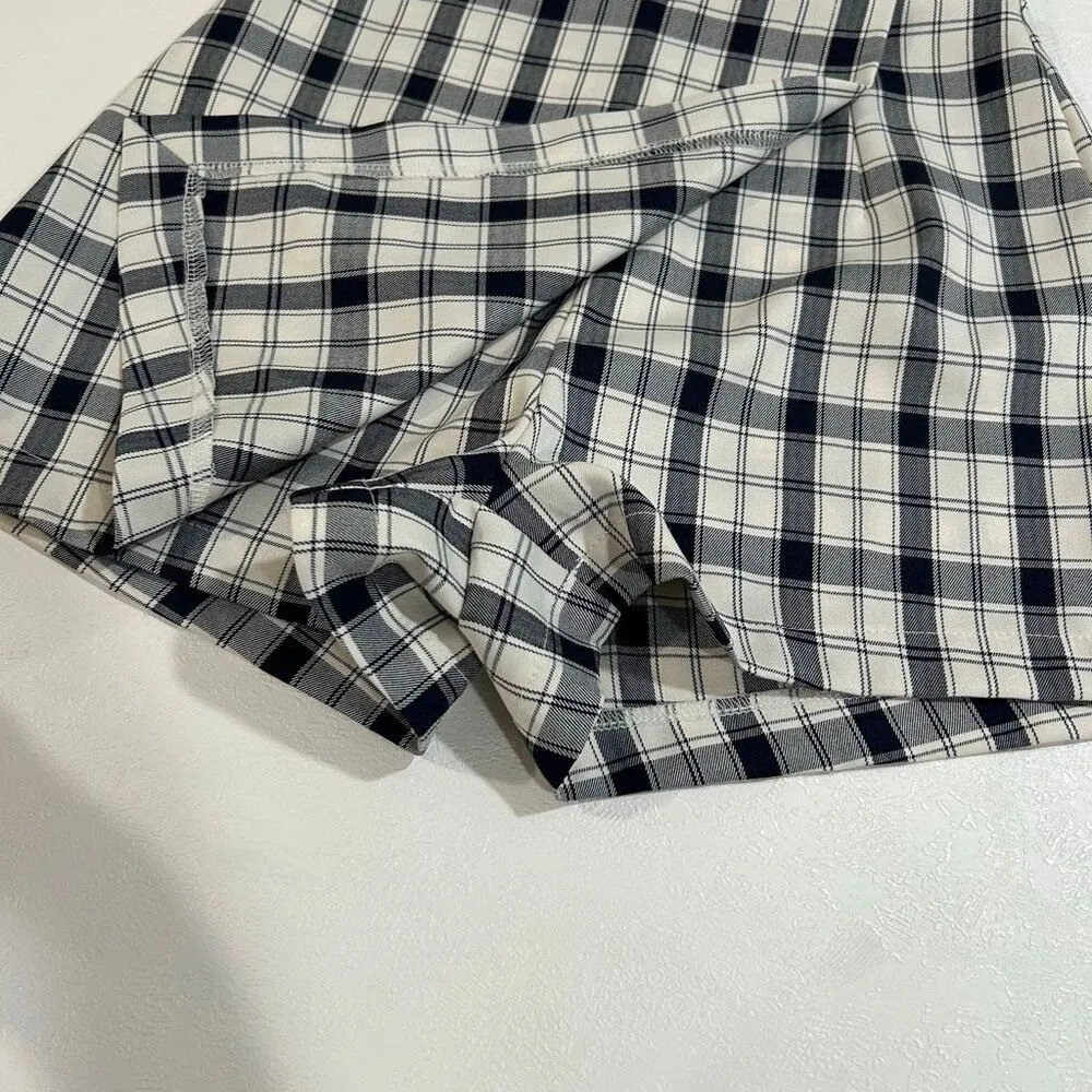 Princess Polly Plaid Mini Skort US 2 AU 6 Preppy Academia Schoolgirl Aesthetic - Image 4