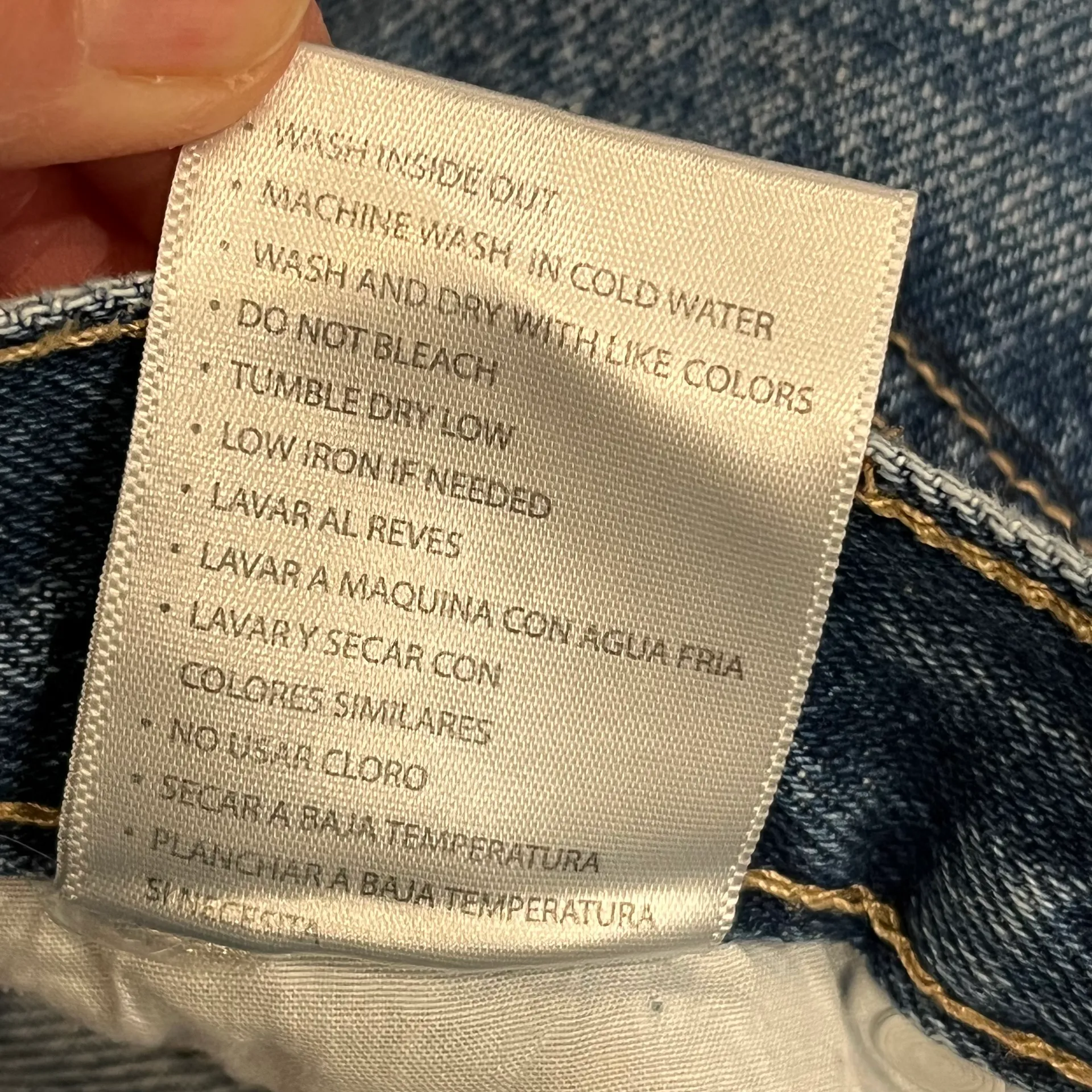 KanCan Kerrigan Busted Knee Distressed Mom Jeans - Image 11