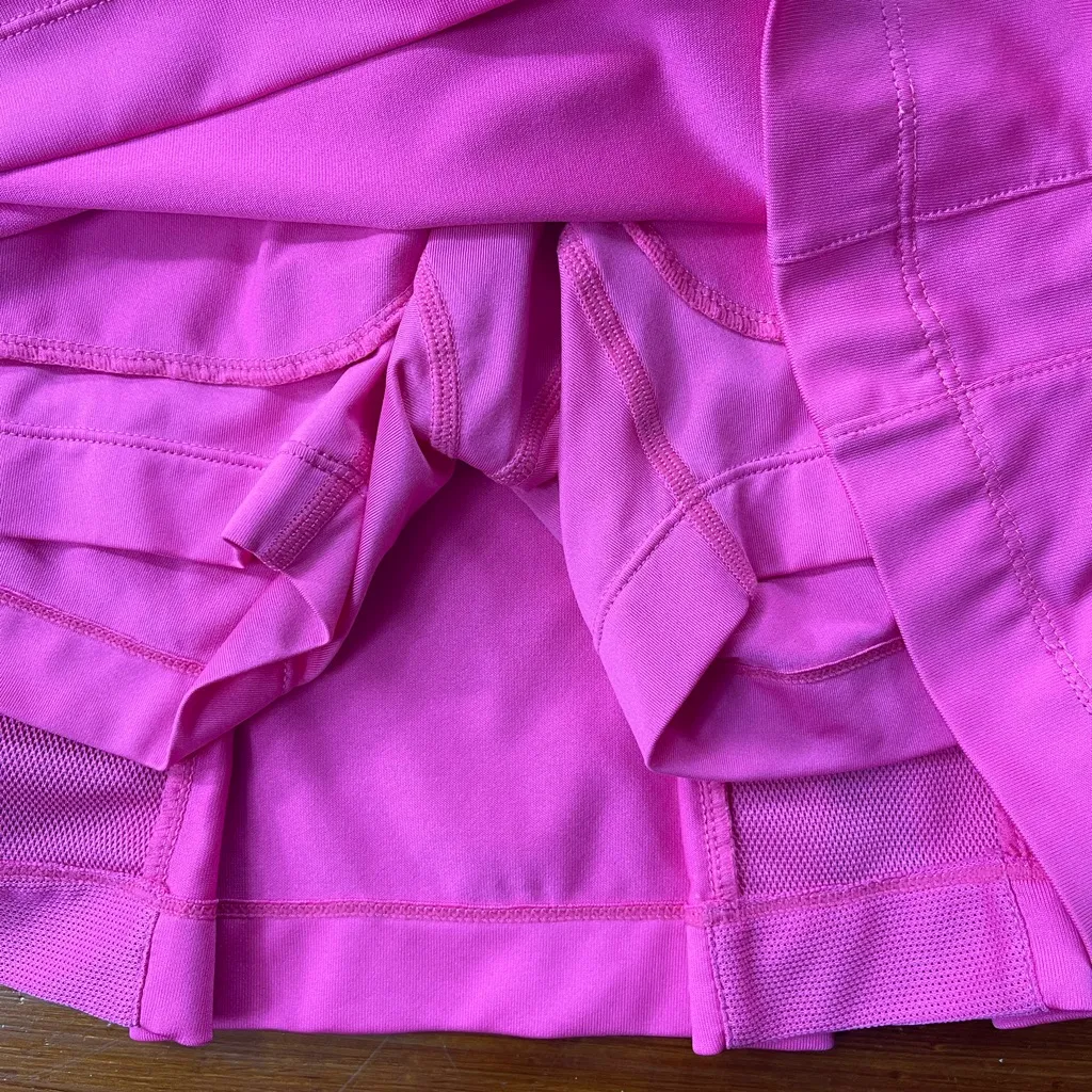 EP New York Hot Pink Barbie Pleated Golf Tennis Pickleball Skort ~ Size XS 💚🍄 - Image 7