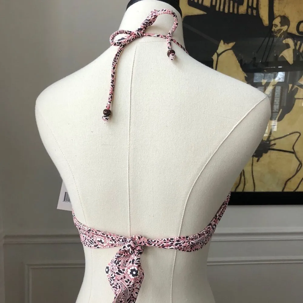 NWT Eberjey Bindi Paisely Cecily Bikini Top L - Image 12