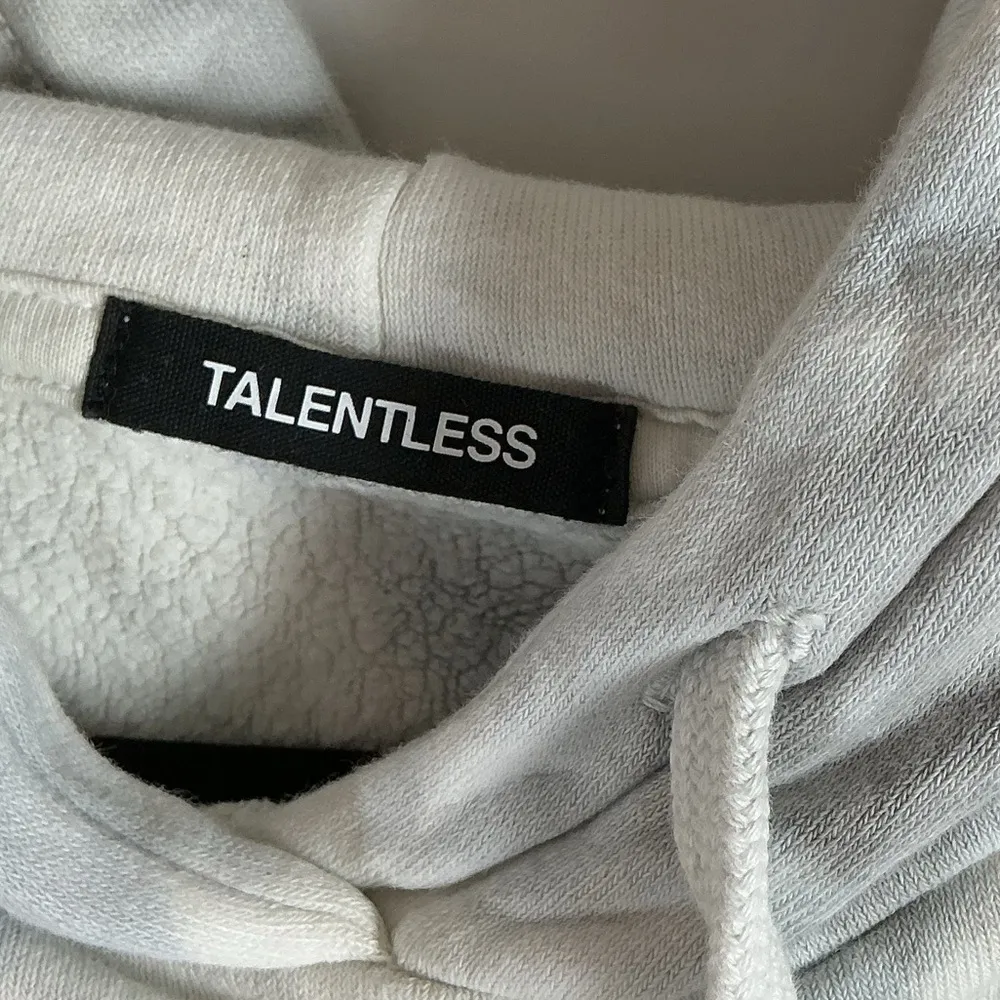 TALENTLESS Women's Gray Tie-Dye Hoodie A0413 - Image 4
