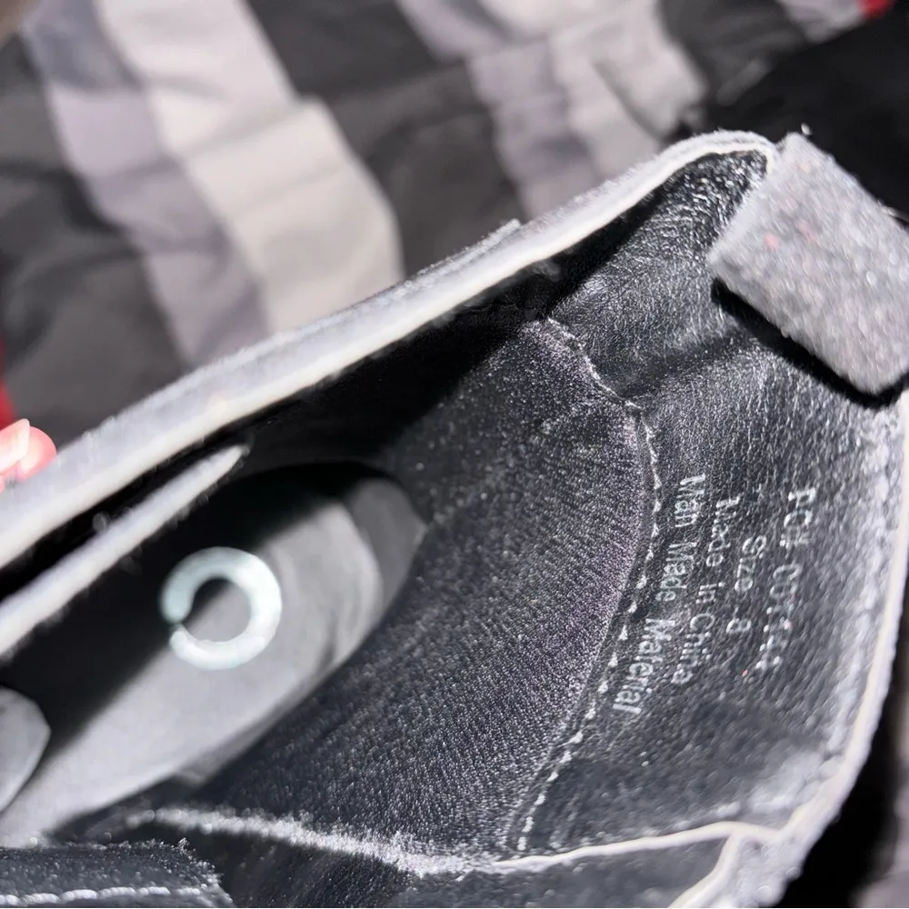 Suede Combat Boots - Image 3