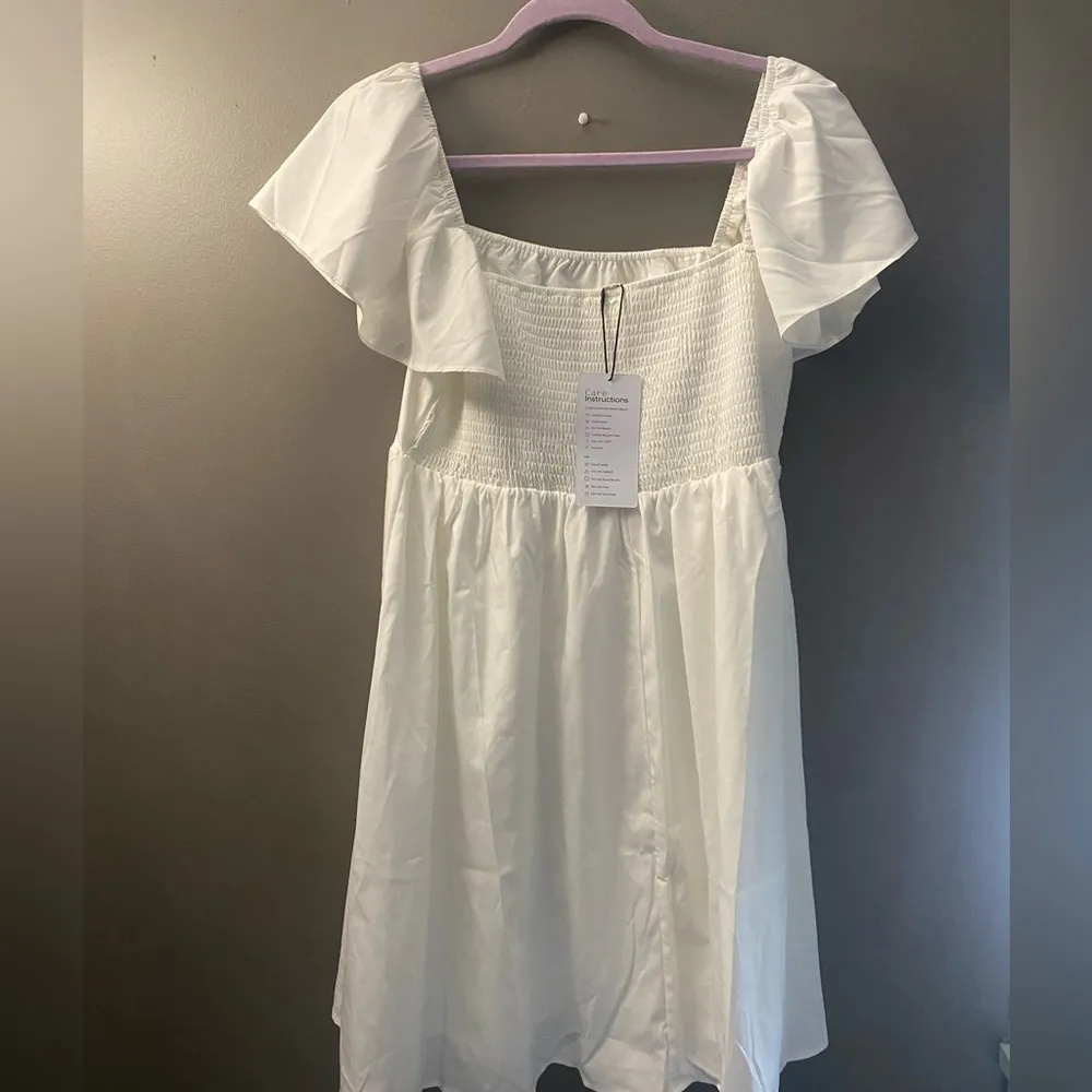 Exlura White Sundress - Image 2