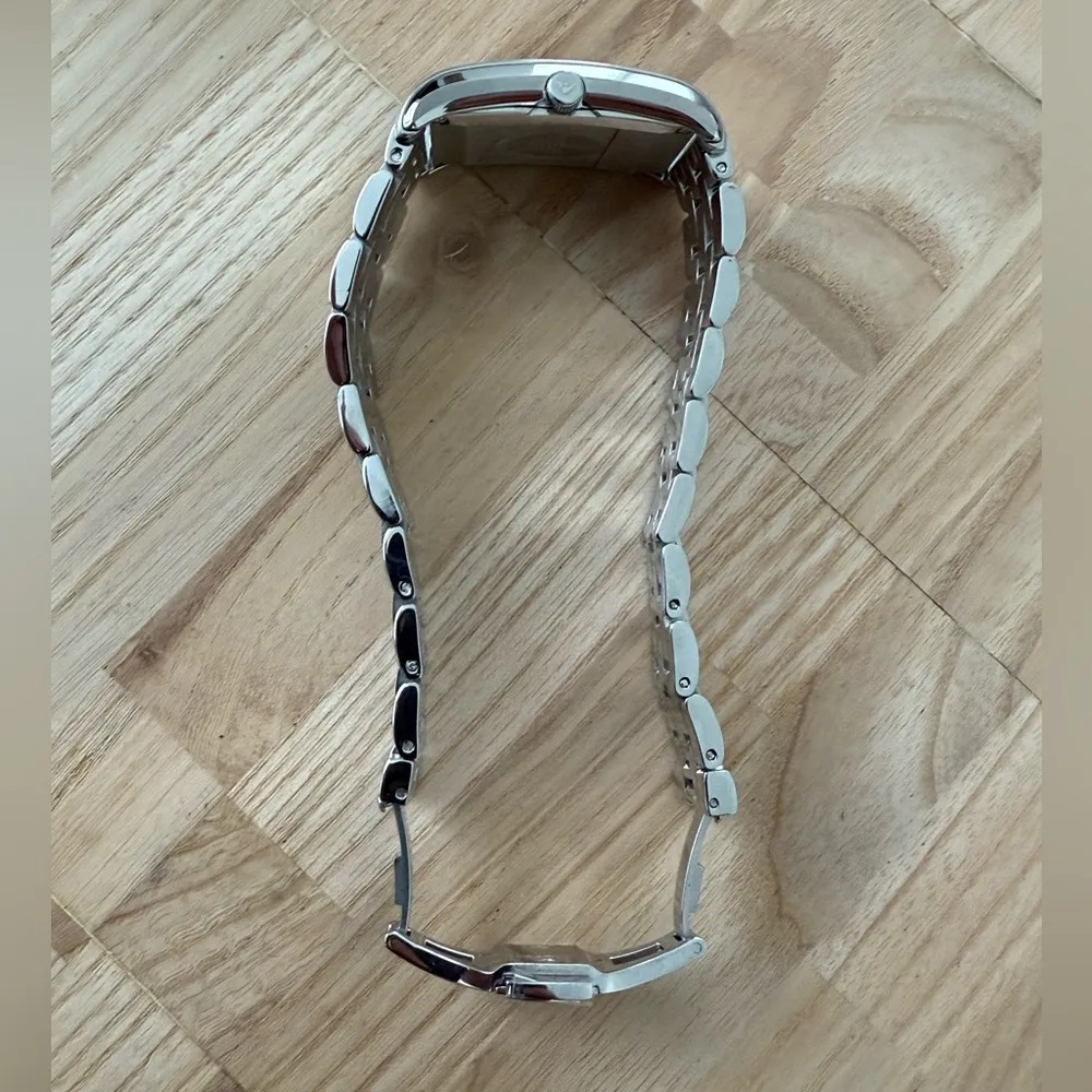 Emporio Armani Solid Stainless Curvex Watch Tinted Crystal New in Original Box - Image 10