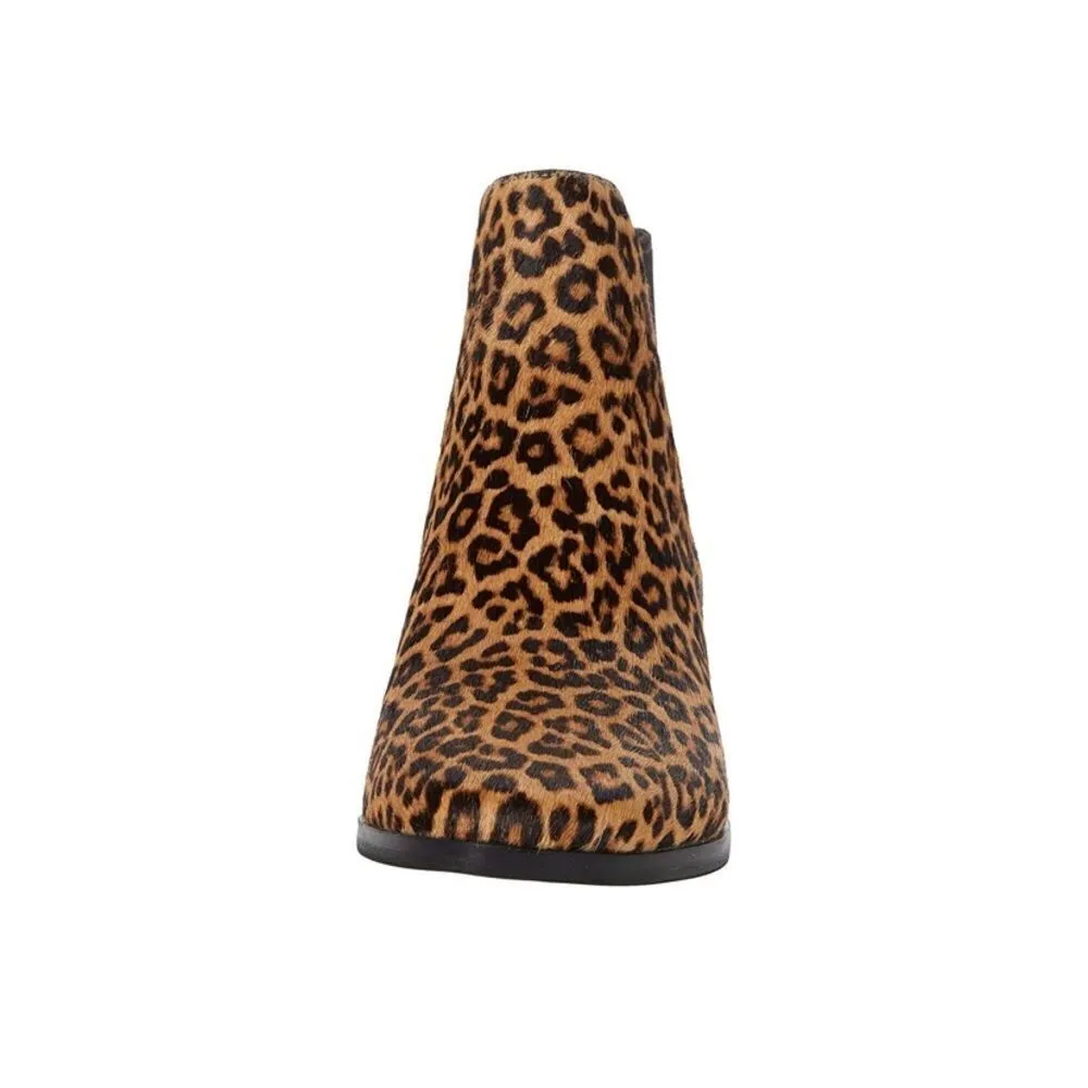 Cole Haan Gia Leopard print calf hair Bootie size 7 1/2B A1 - Image 6