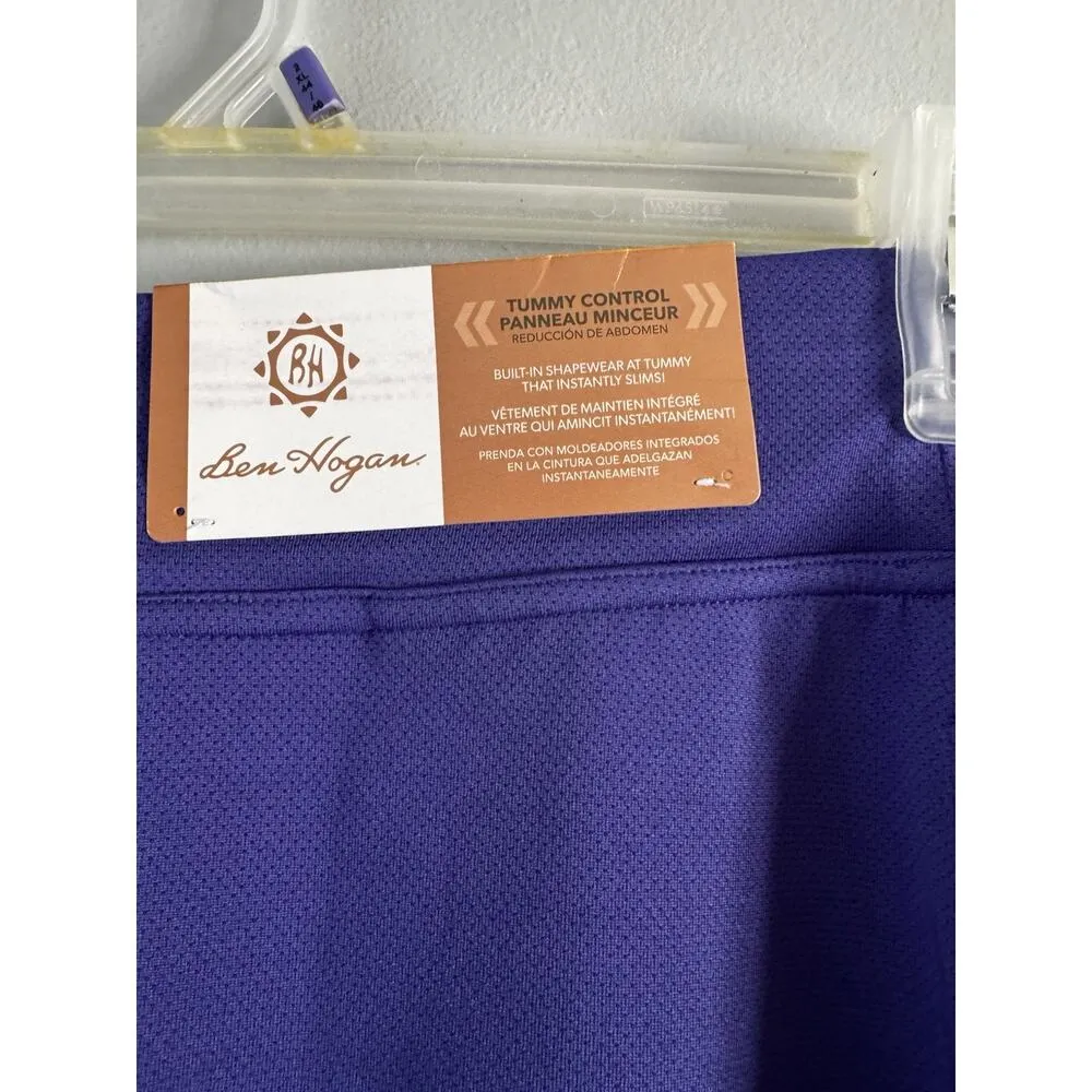 NWD Ben Hogan Purple Tummy Control UPF 50 Women’s Skort Size Small Golf Skirt - Image 4