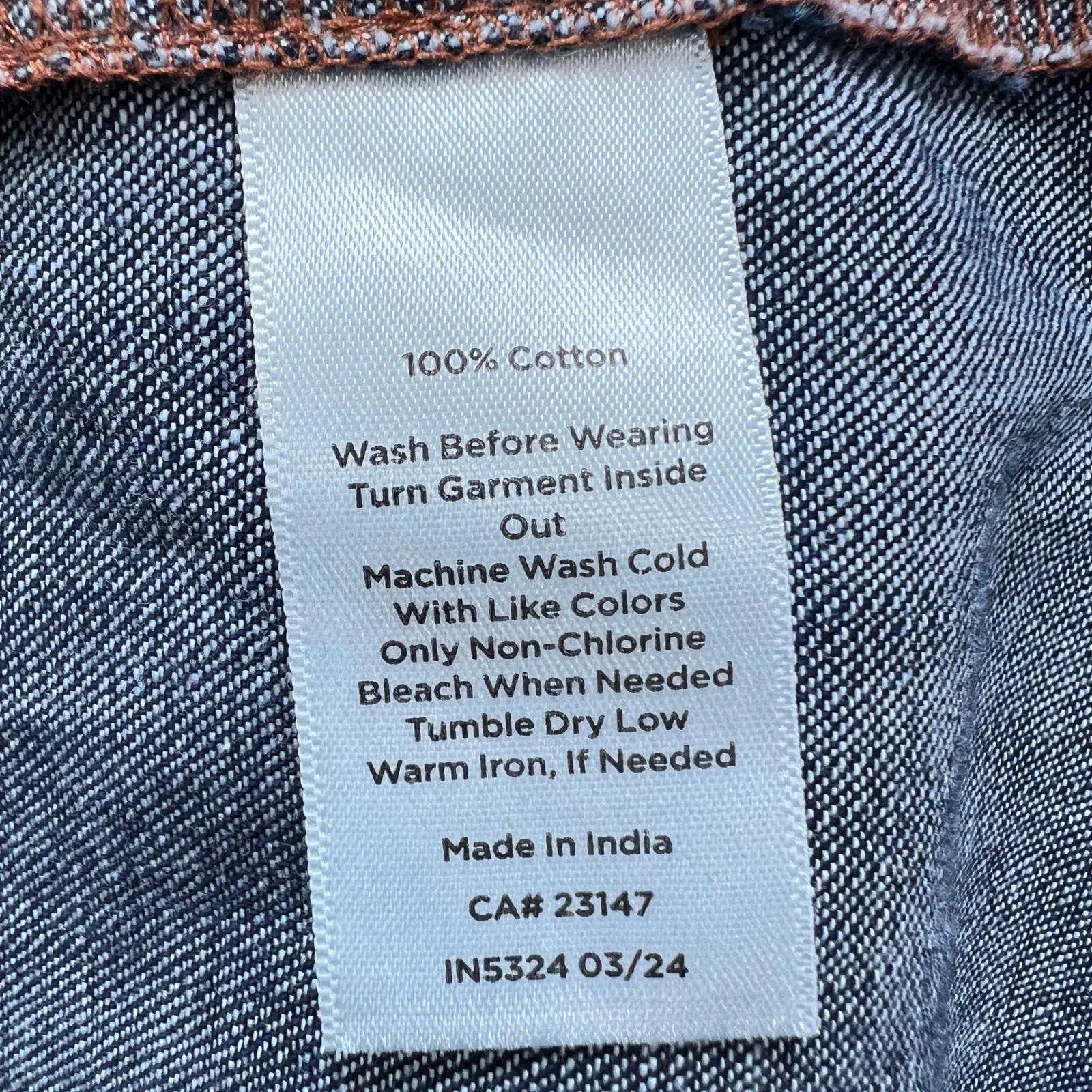 Talbots Petite Denim Shirt Dress Tie Belt‎ 3/4 Sleeve 100% Cotton Button Front P - Image 6