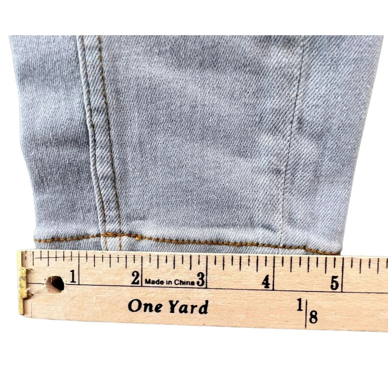 Prana Soma Jeans Womens 28 Blue Light Wash Organic Stretch Denim Skinny Slim NEW - Image 9