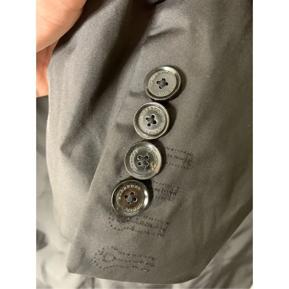 Burberry London blazer jacket vented black nova check women’s size 50 / US 16 - Image 12