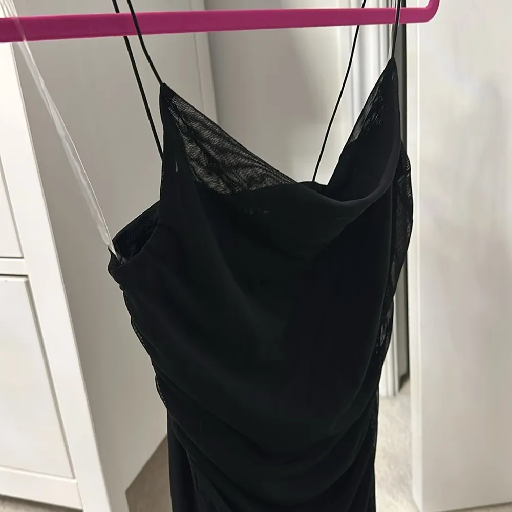 Wild Fable Mesh Ruched LBD - Image 8