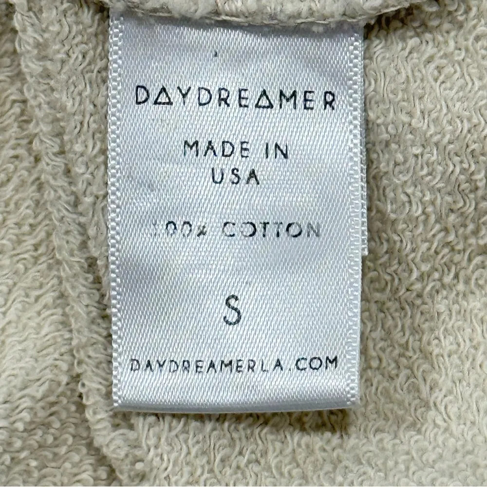 Daydreamer The Doors Poster Crewneck Sweatshirt Cream Small Free People Retro - Image 9