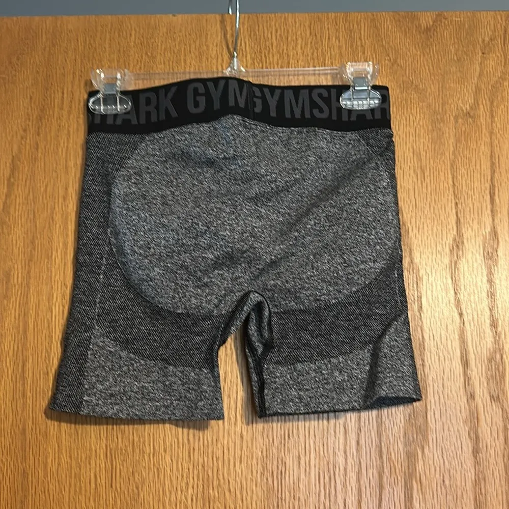 Gymshark Gray Athletic Biker Shorts - Image 3
