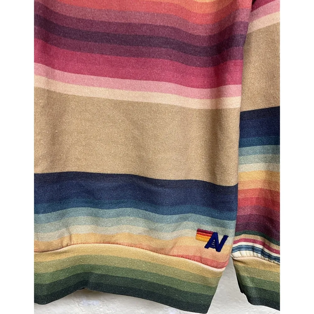 TULUM BOLT STITCH SWEATSHIRT LIGHT KHAKI WOMEN’S SIZE SMALL - Image 6