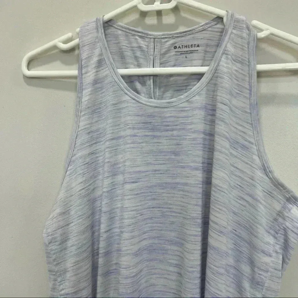 Athleta Essence Spacedye Tie Back Tank size L - Image 5