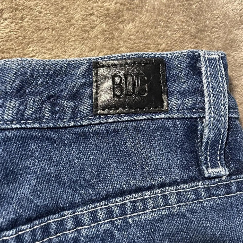 BDG Urban Outfitters Jeans Womens 25 Cowboy High Rise Straight Blue Medium Wash - Image 4