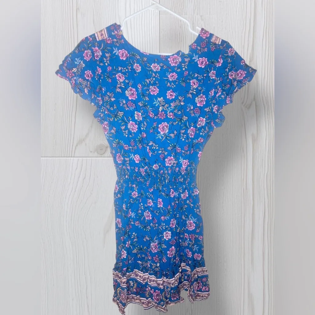 BEBOP Women’s Boho Style Floral Flowy Romper - Image 4