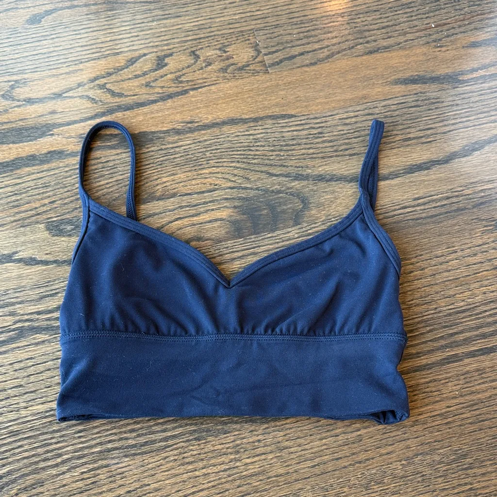 Lululemon Align Sweetheart Bra Crop Top Tank True Navy size 4 NWOT - Image 7
