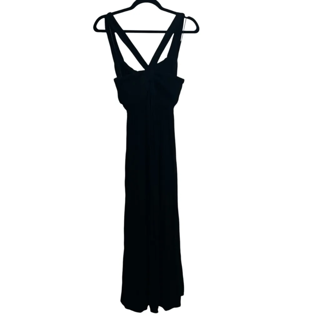 NEW NWT La Ligne Aria Maxi Dress In Black - Image 4