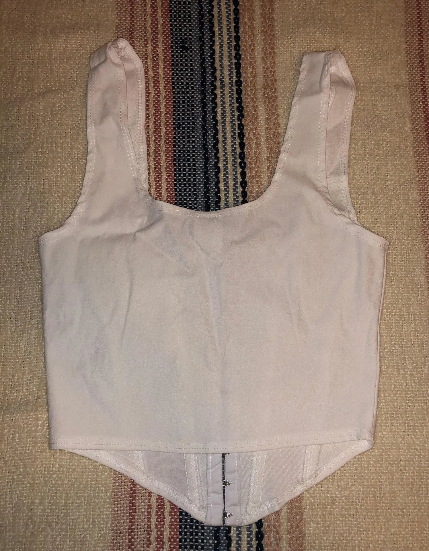Windsor White Corset Top - Image 2
