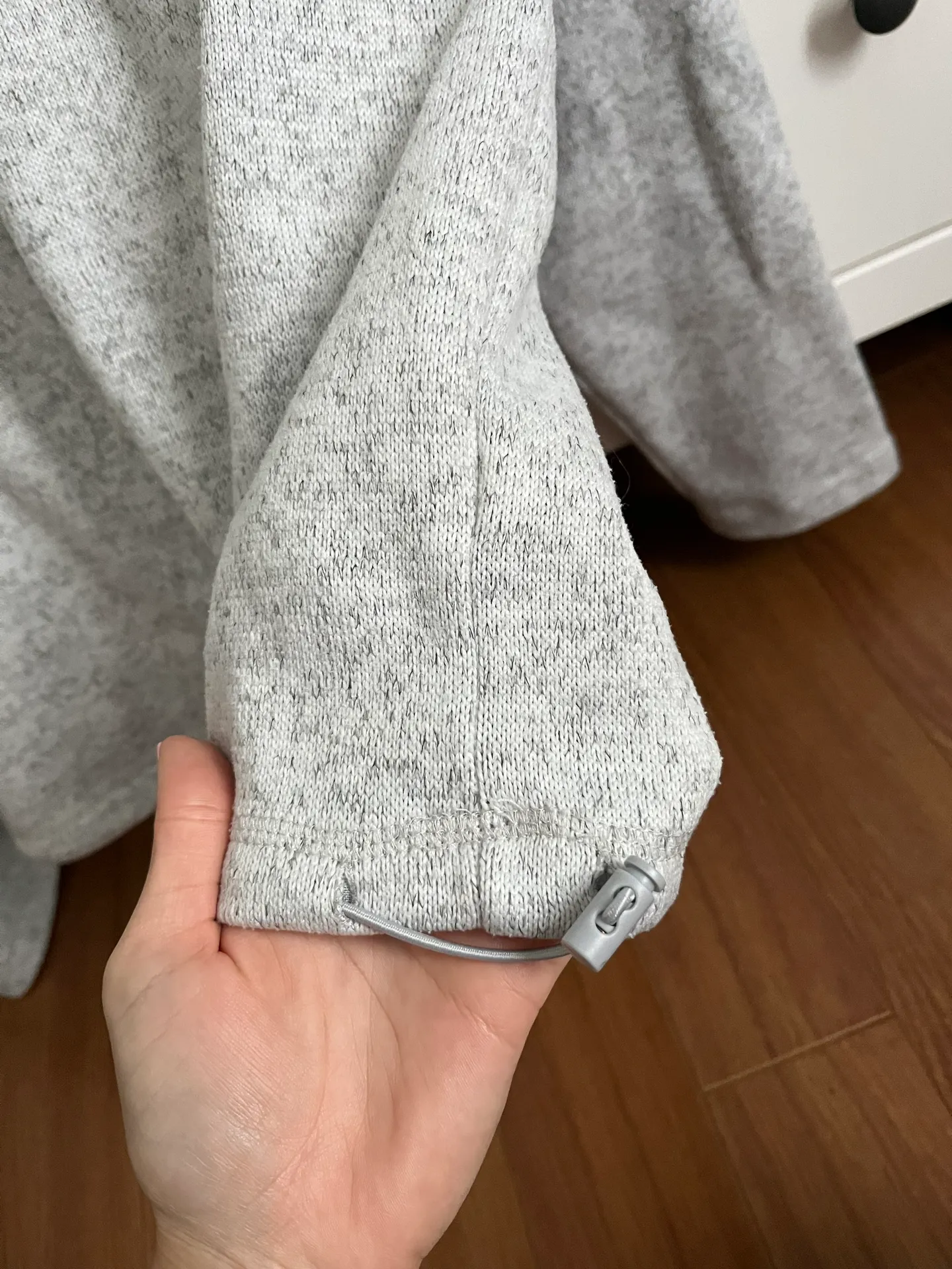 Gray Quarter Zip Jacket - Image 5