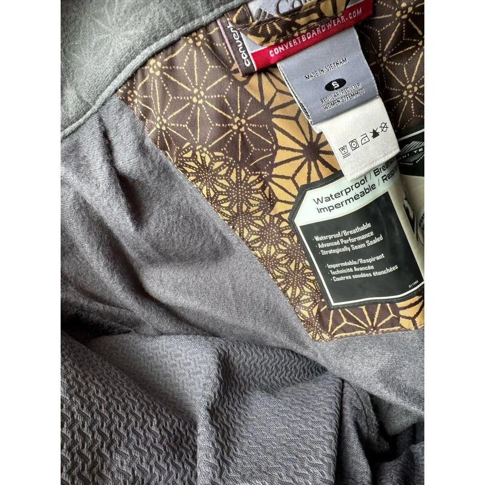 Columbia Convert Board Wear Ski Snowboard Brown Pants waterproof size small - Image 16