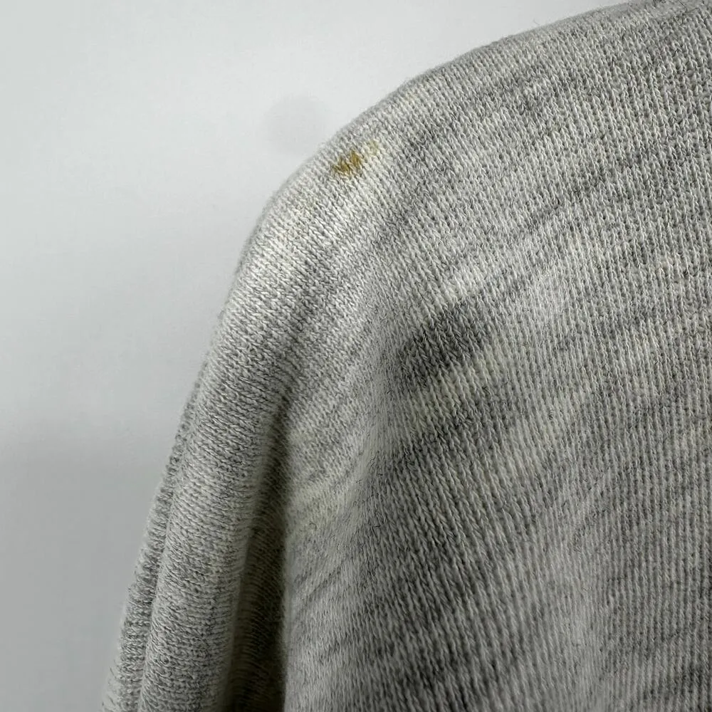 Vintage The Disney Store Mickey Sweatshirt 90s Varsity Tartan USA Gray Green XL - Image 4