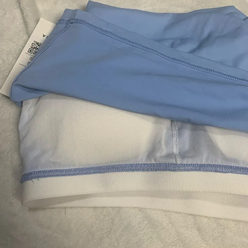 Halara women's 12 xl sky blue sports bra padded gym lulu athletic yoga - Image 6