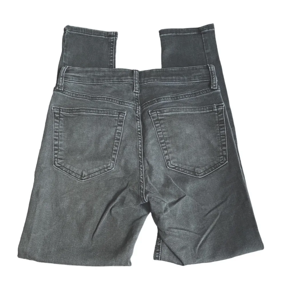 TopShop Jamie High Waist Skinny Jeans Faded Black Size 28 - Image 5