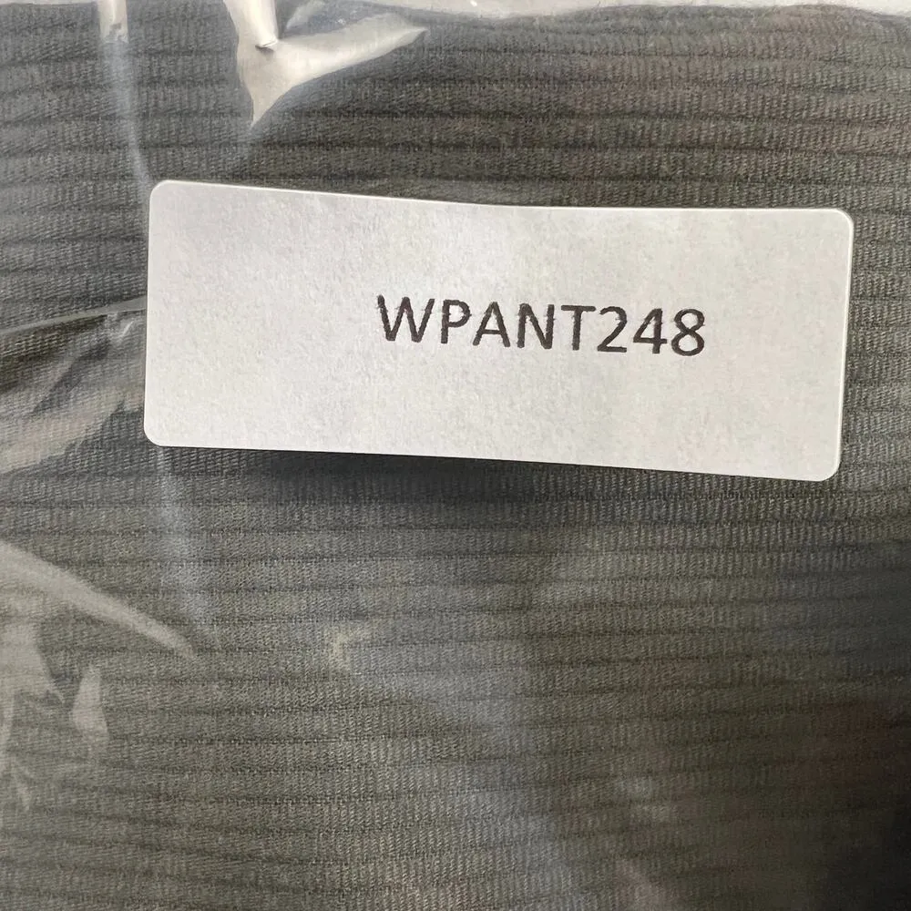 J. Jill Cropped Wide Leg Cargo Pants Ribbed Cotton Beechwood Size 10P Brown - Image 10