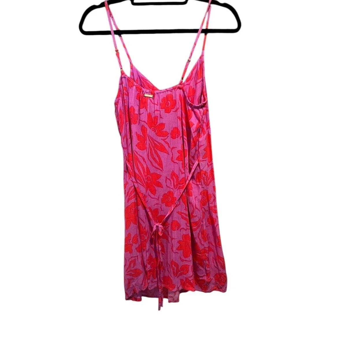 Billabong Sun Chaser Mini Slip Dress Women's Size M Coastal Beachy - Image 5
