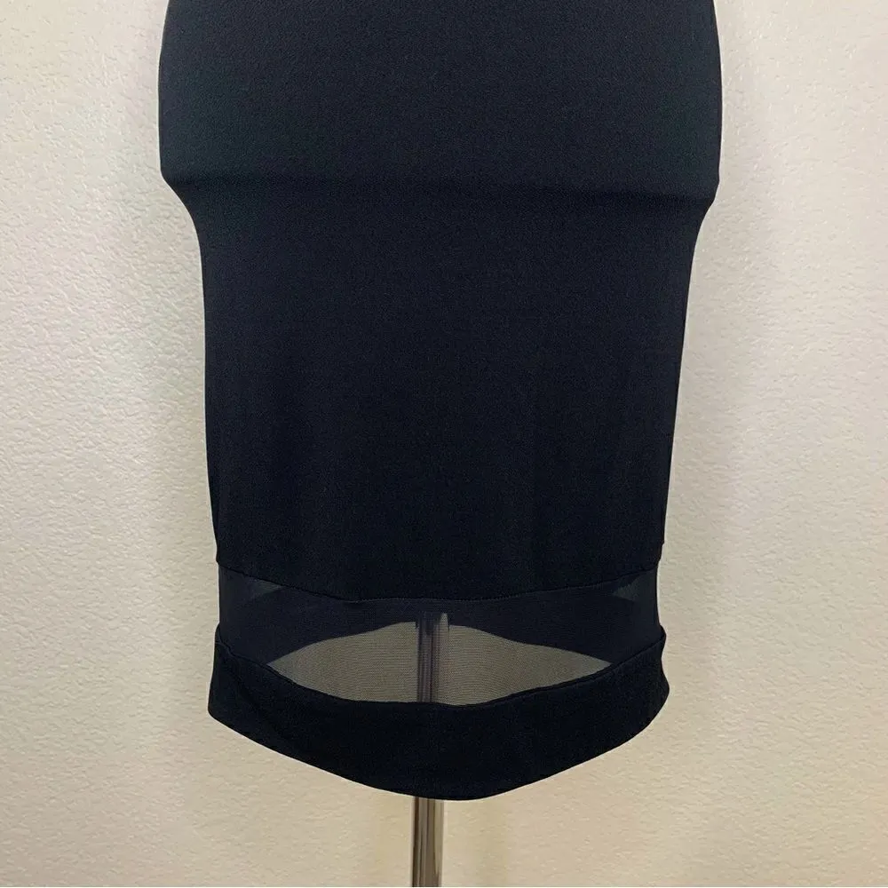 Alice + Olivia By Stacey Bendet AIR Black Bodycon Dress, Size 4 - Image 10