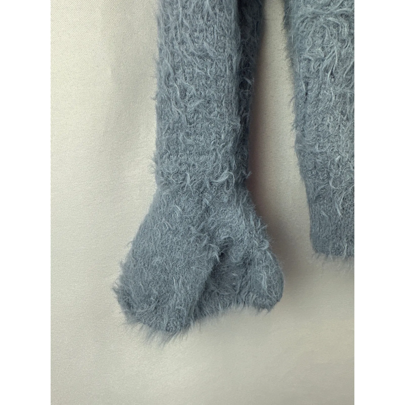 Women’s Divided Powder Blue Shag Sweater Size Sm - Image 2