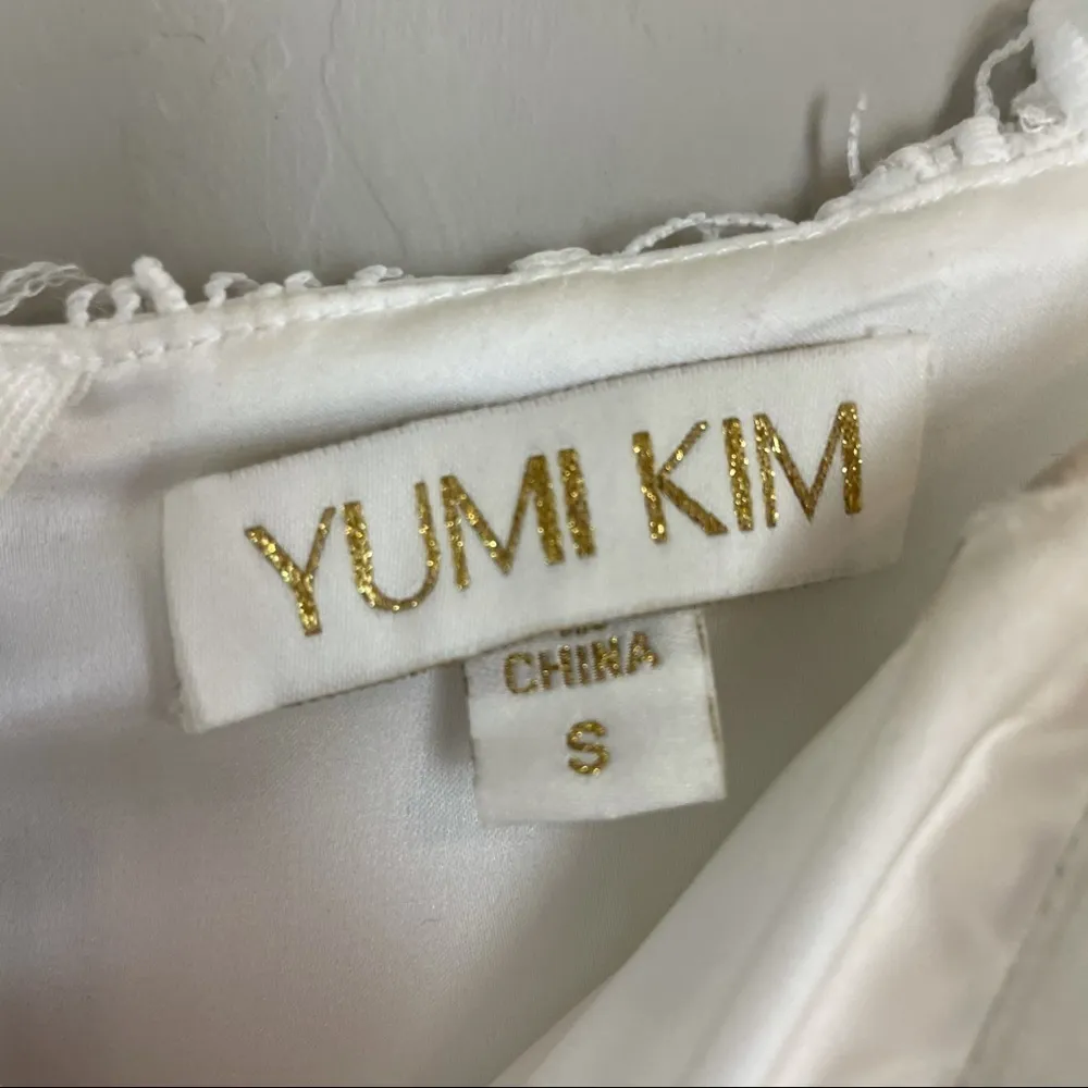 Yumi kim best day white lace romper - Image 8