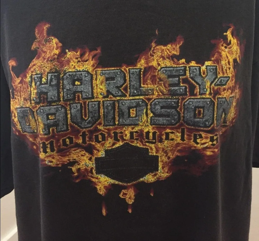 NWT LF FOAK Vintage Harley Davidson Graphic Shirt - Image 4