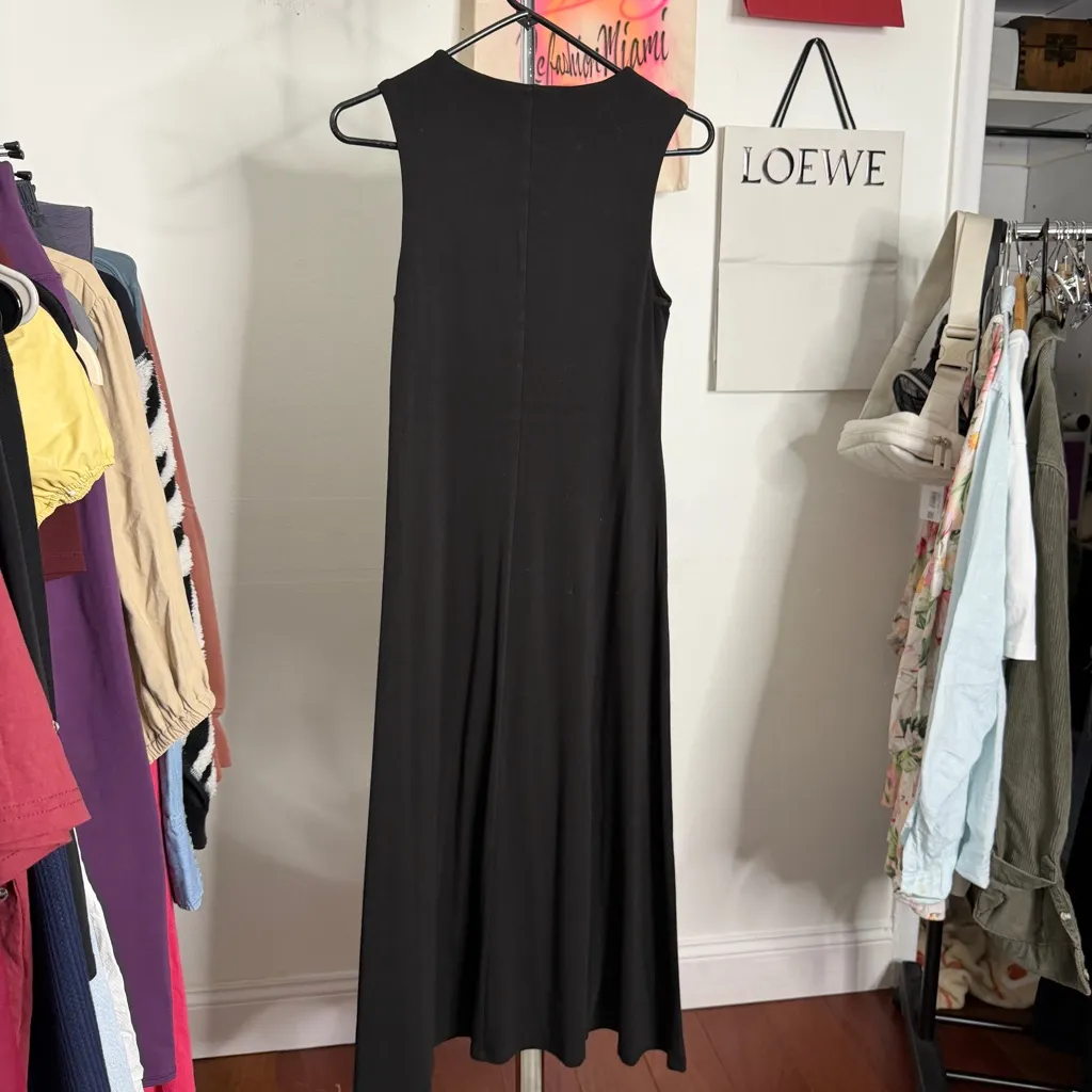 Hatch Jamie Maternity Dress Black Size undefined - Image 4