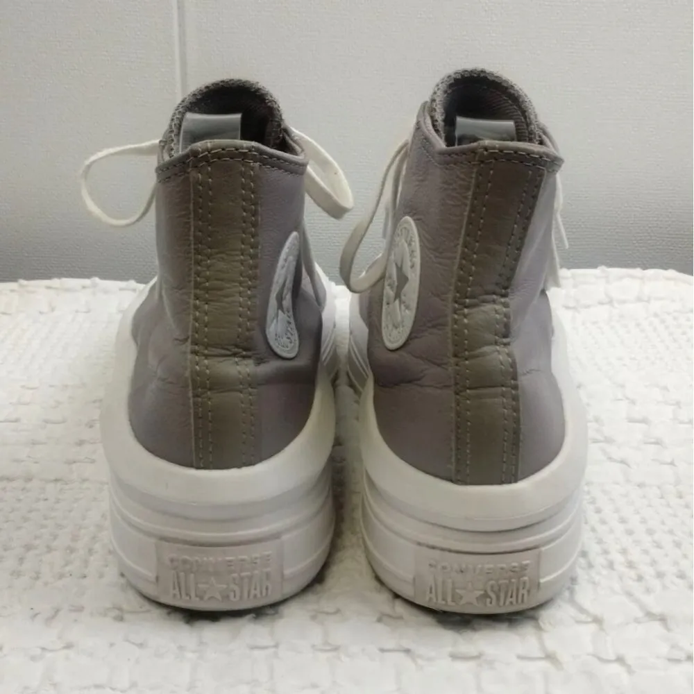 Converse Chuck Taylor Women's Grey/Lavendar Shoes/Sneakers Size 9.5 SKU 3013 - Image 2