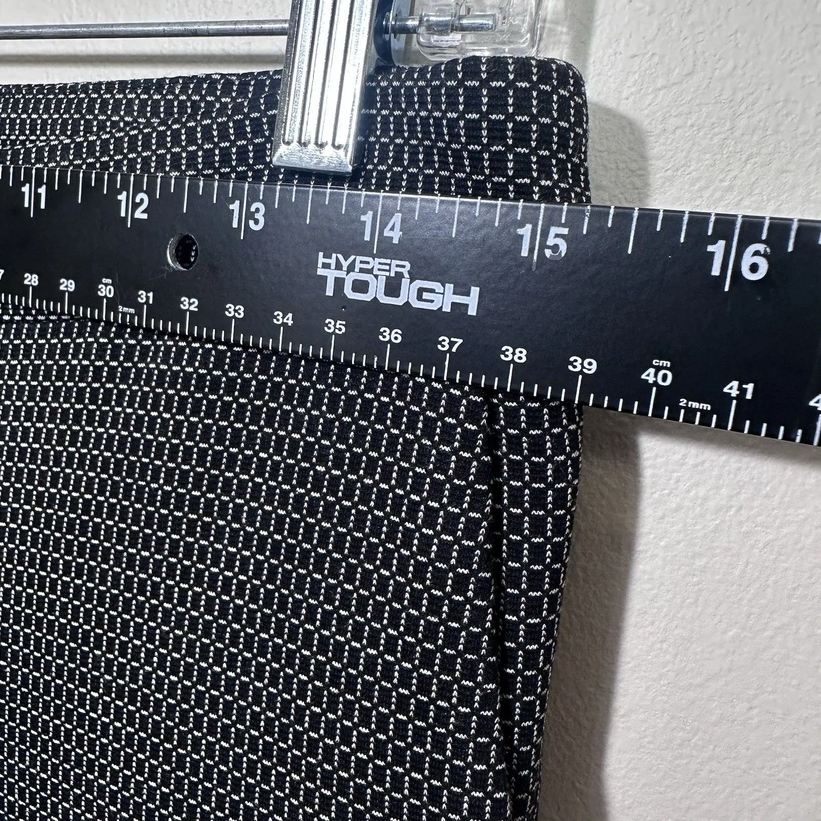 The Savior Row Co Women’s Dress Pants Size 4 Black White Check Stretch Waist 30 - Image 3