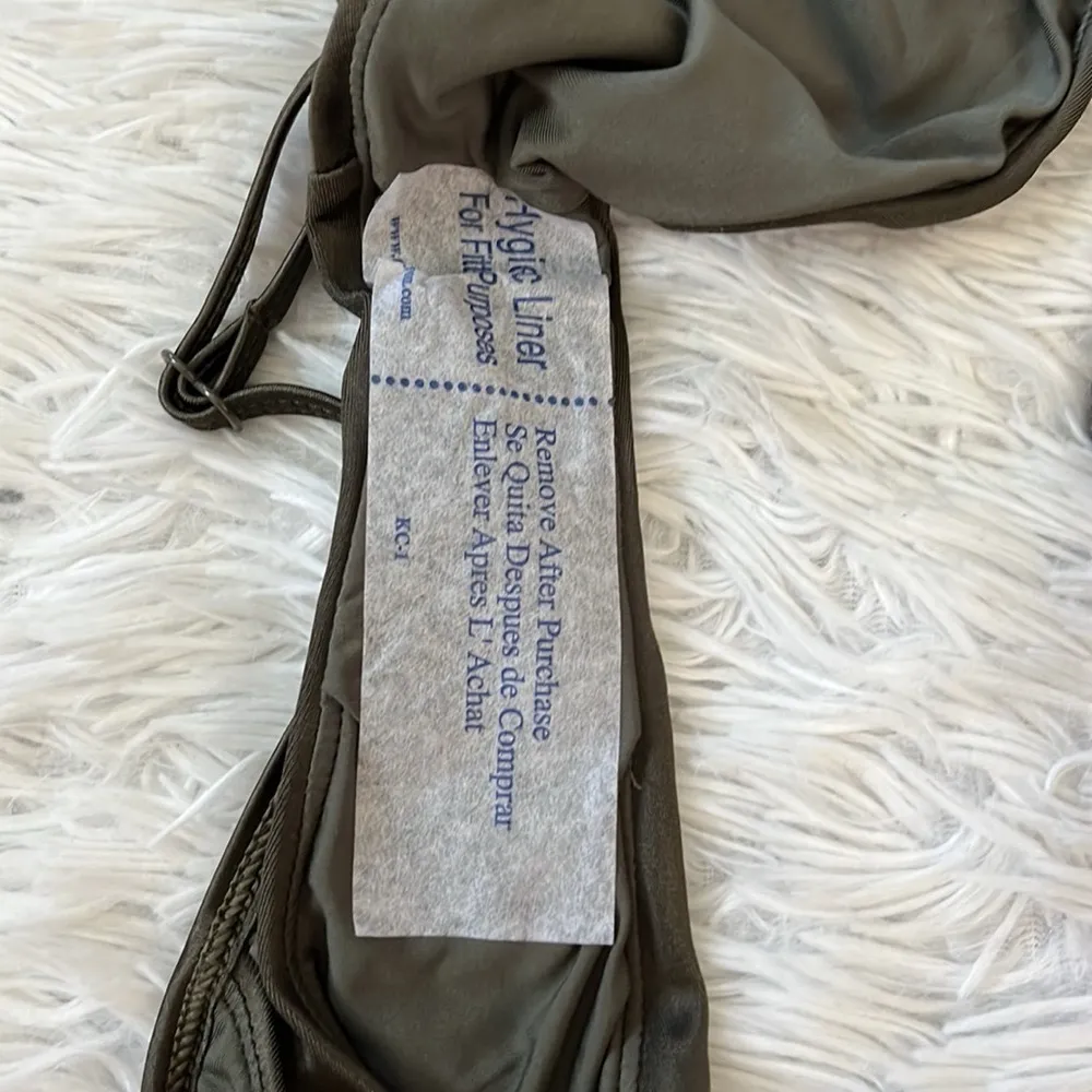 NEW Good American Women’s Shine perfect bikini bottom in Stormy001 size Large - Image 10