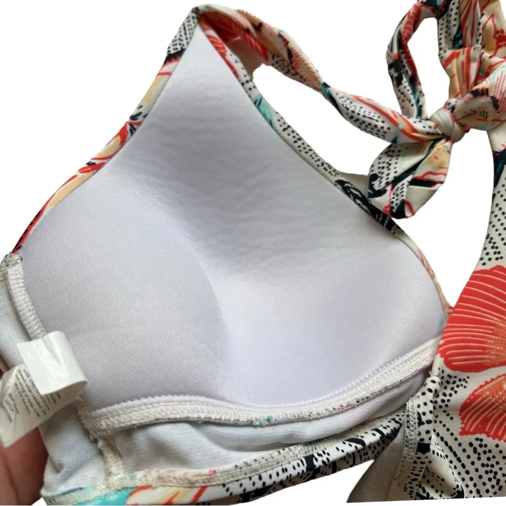 & Apt 9 Extra Large Two Piece BikiniNavy Blue Floral XL - Image 10