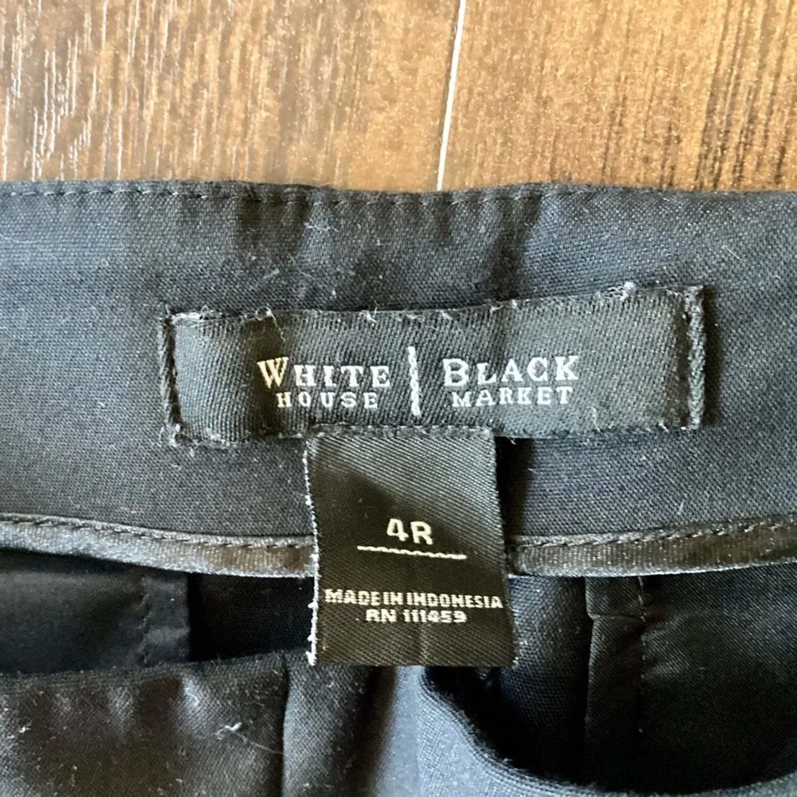 WHBM tuxedo side stripe taper ankle pants - Image 4