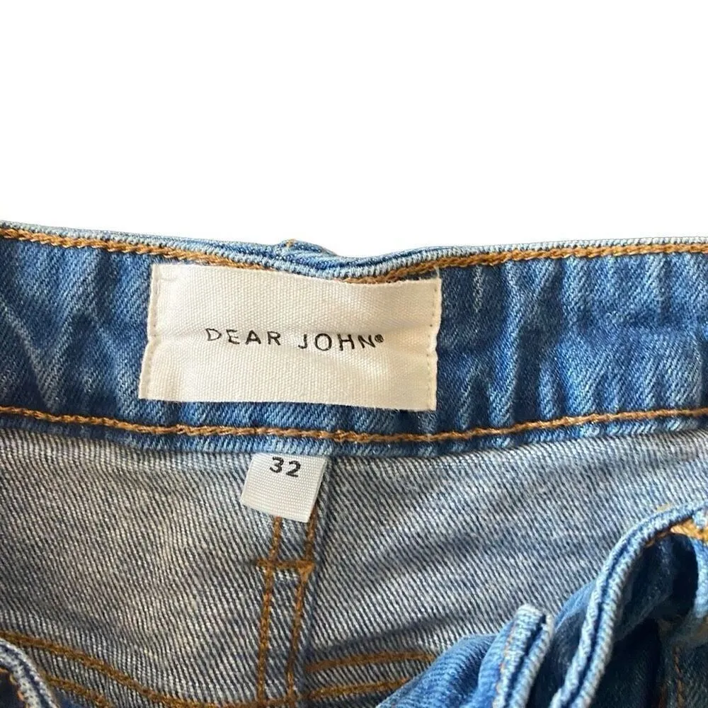 Dear John GiGi shorts high rise size 32 cut off - Image 5