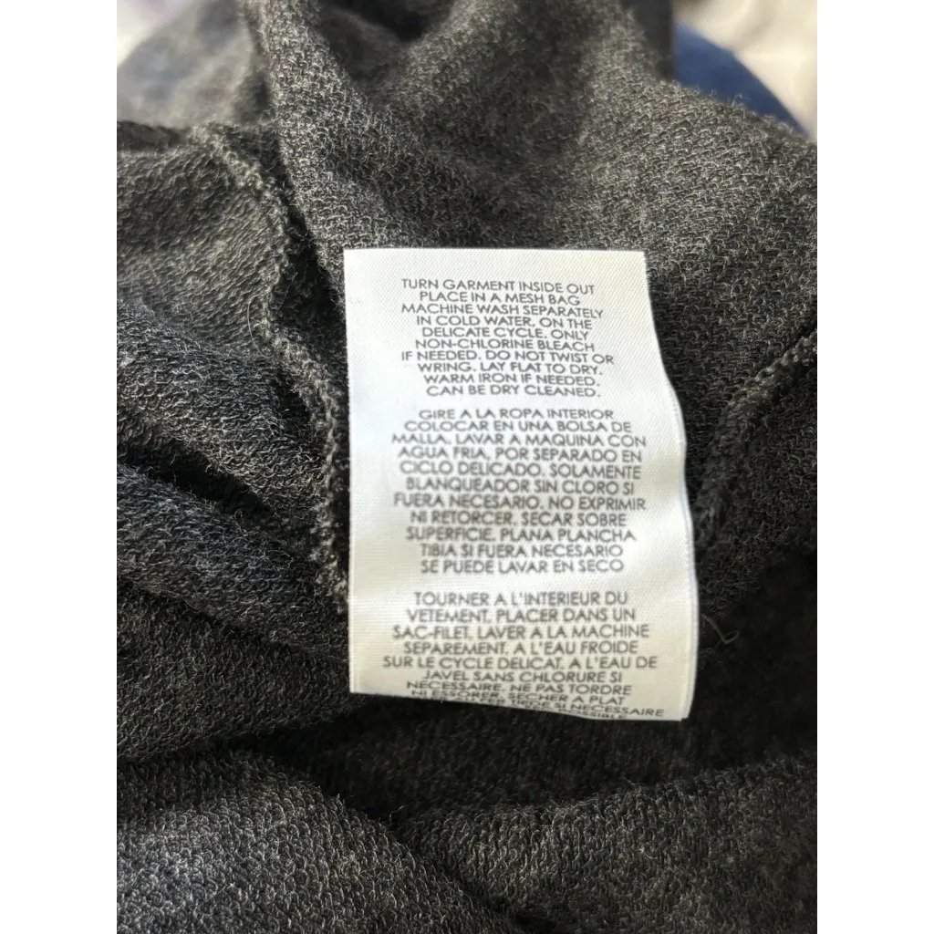 *Cabi 3515 Hoodie Playsuit Jumpsuit Womens Size M Dark Gray Jogger Casual Pant - Image 5