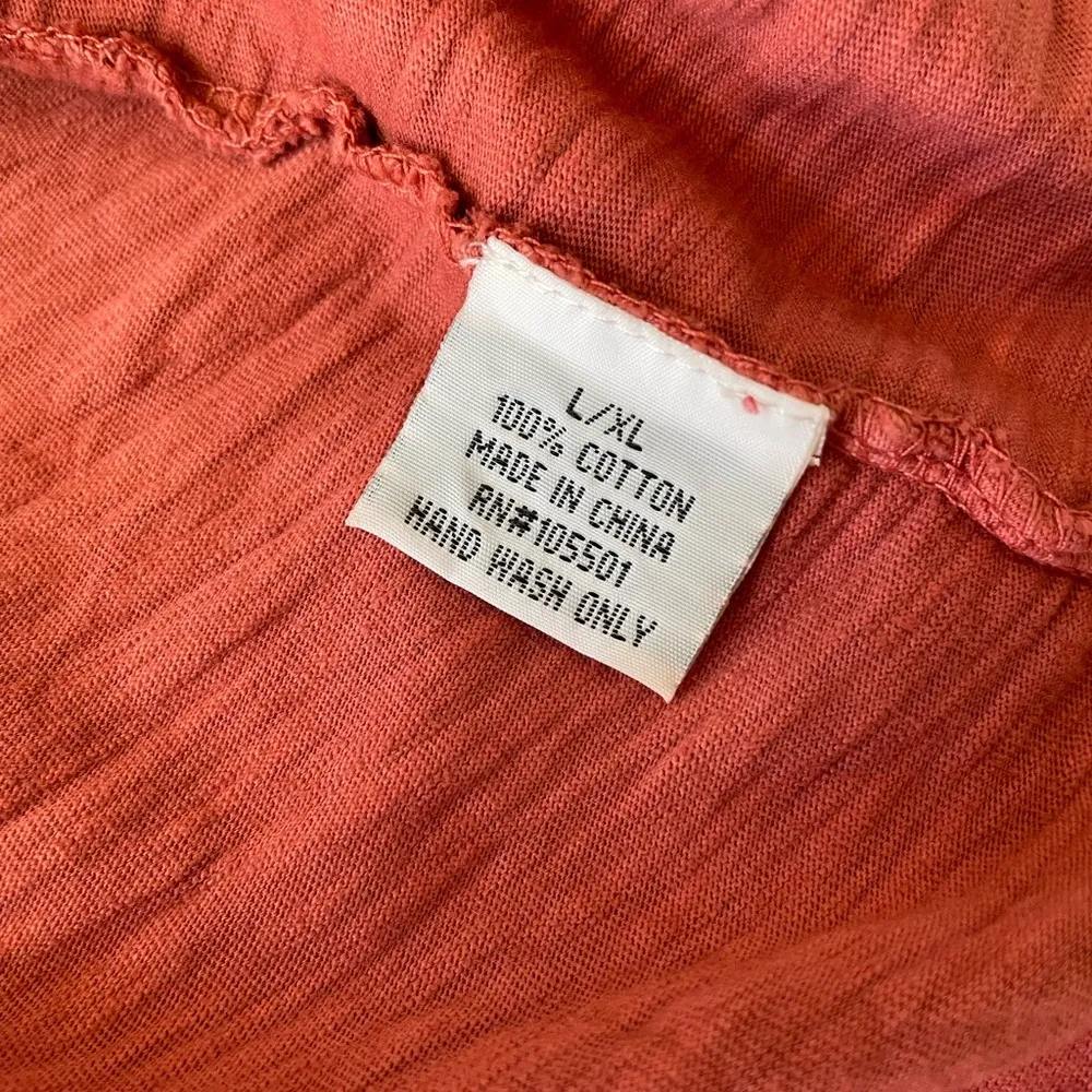 Double D Ranch Duster Open Front Ombre Vest Aztec Cross Star Western L/XL White Size L - Image 7