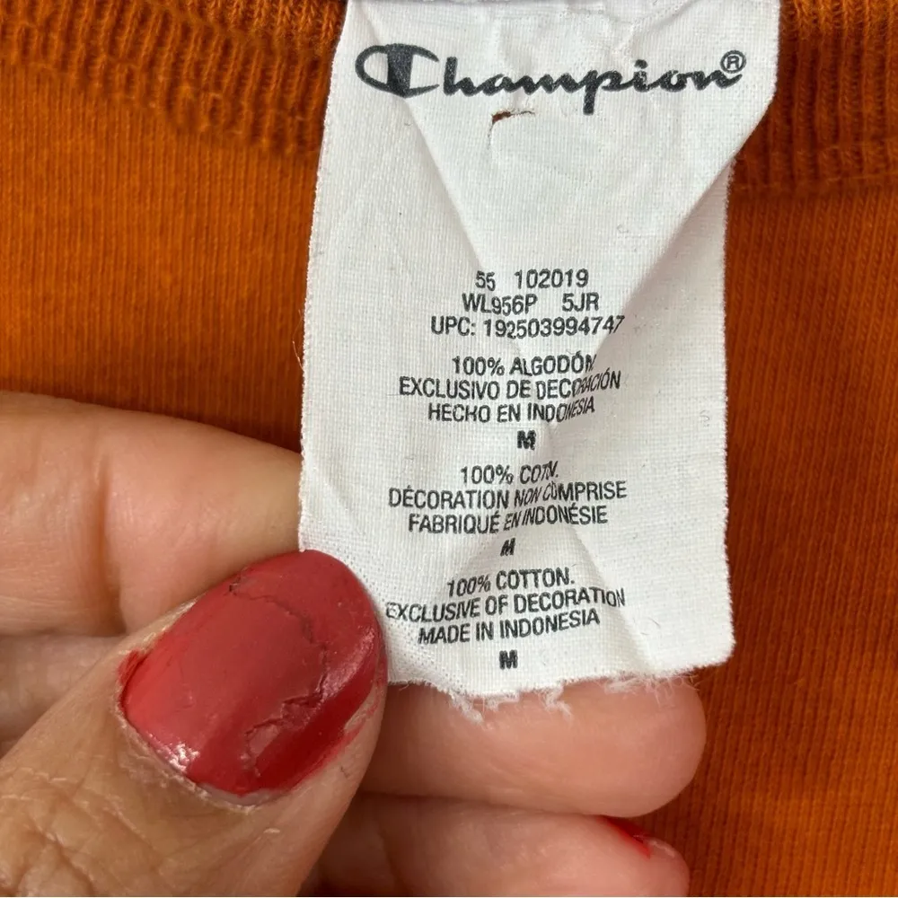 Champion All over print crop top Size M - Image 6