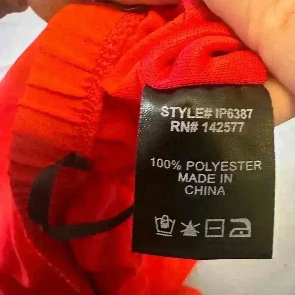 Iris Red Shorts Romper - Image 4