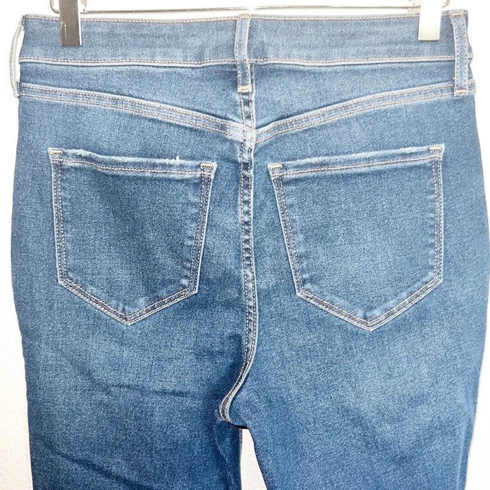 Old Navy Extra High Rise Patchwork Rockstar Sandrine Super Skinny Jeans - Image 8