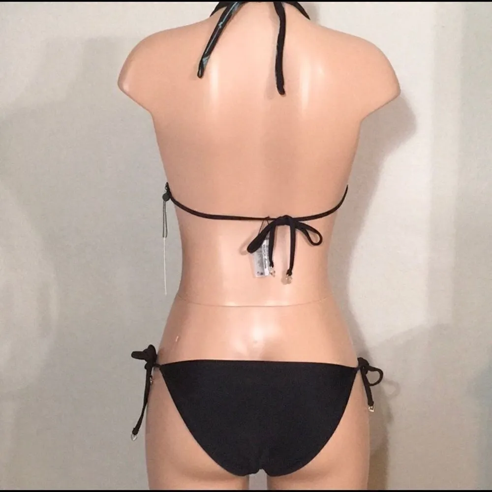 WILDFOX reversible palm leaf bikini. Small. NWT - Image 3