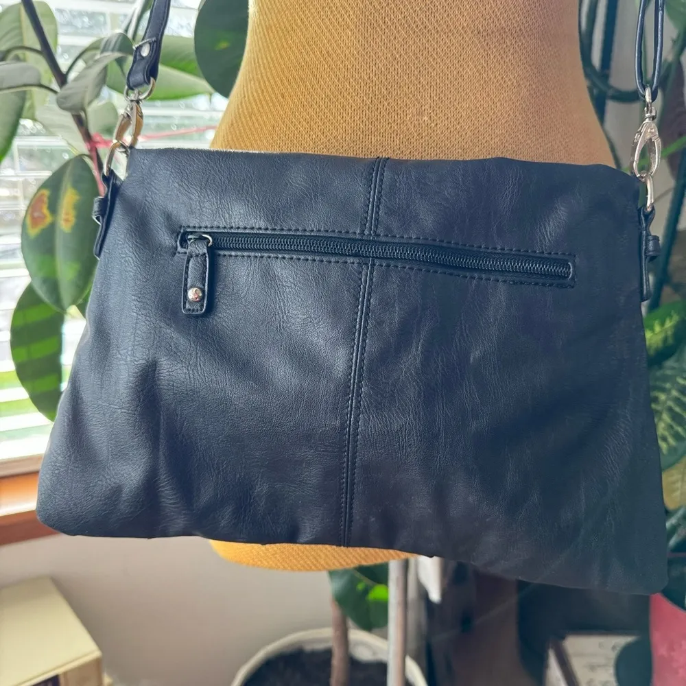 Nicole by Nicole Miller women’s black leather Bag - Image 7